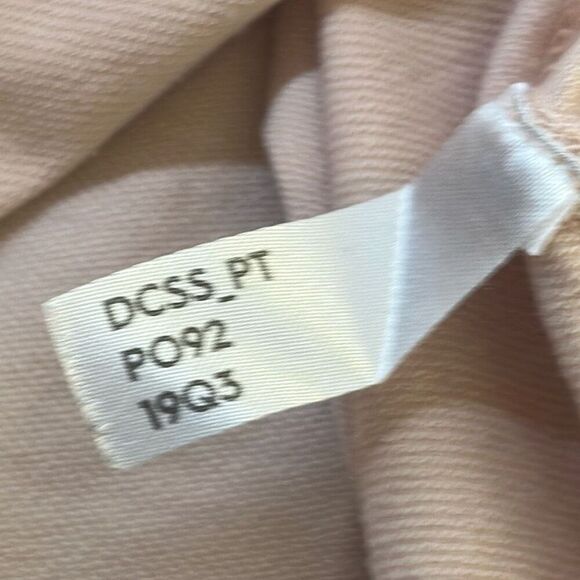 BYLT Premium Basics Drop Cut Short Sleeve Lux size L Large Coral White - Picture 7 of 7